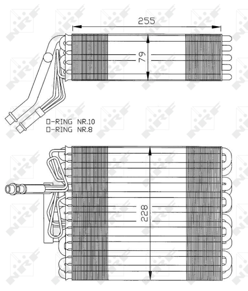 NRF Airco verdamper 36025