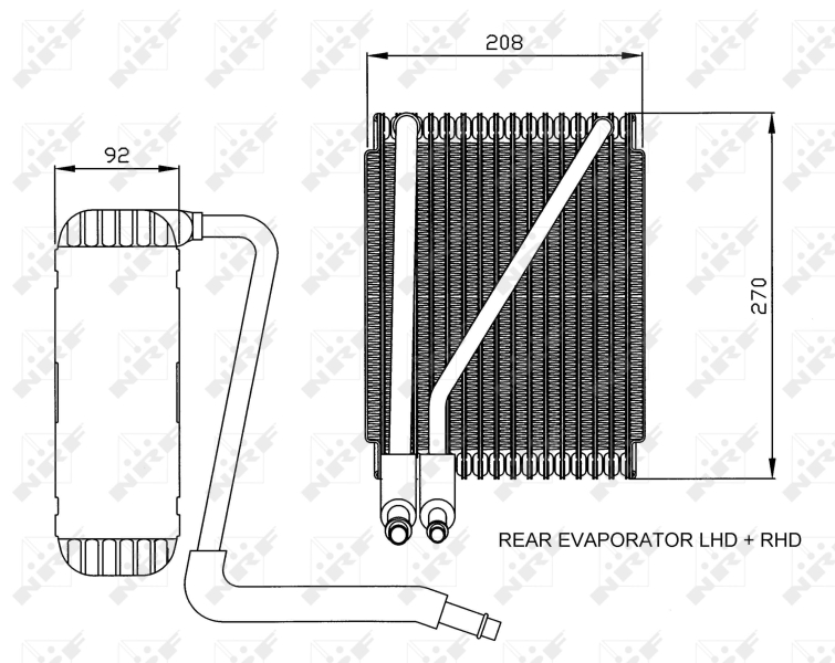 NRF Airco verdamper 36044