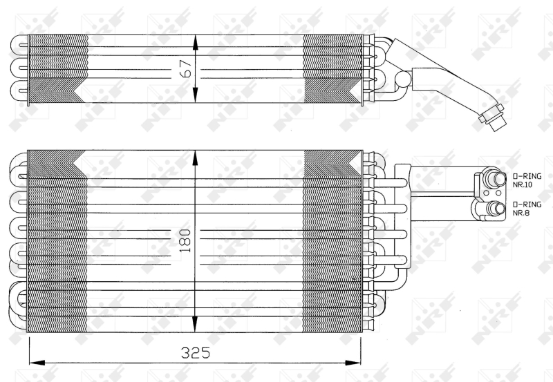 NRF Airco verdamper 36057