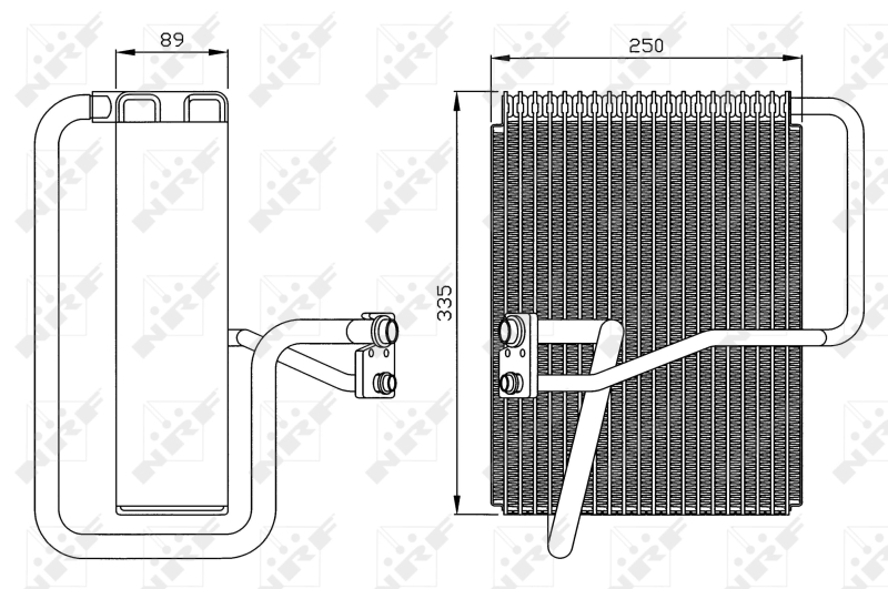 NRF Airco verdamper 36072