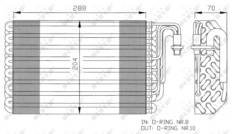 NRF Airco verdamper 36075