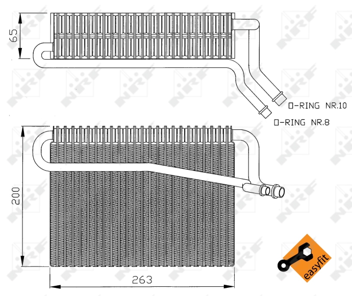 NRF Airco verdamper 36076
