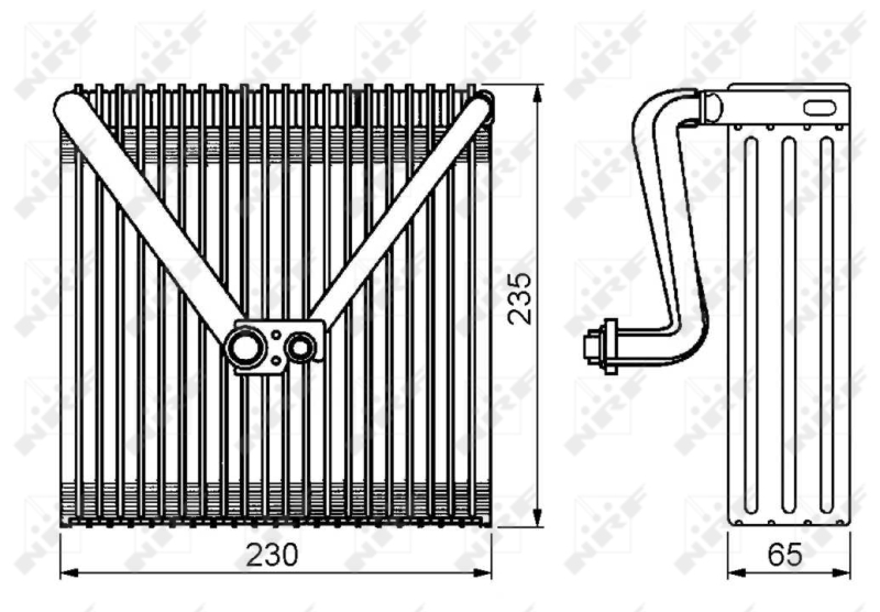 NRF Airco verdamper 36141