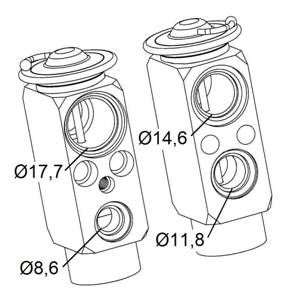 NRF Airco expansieklep 38399