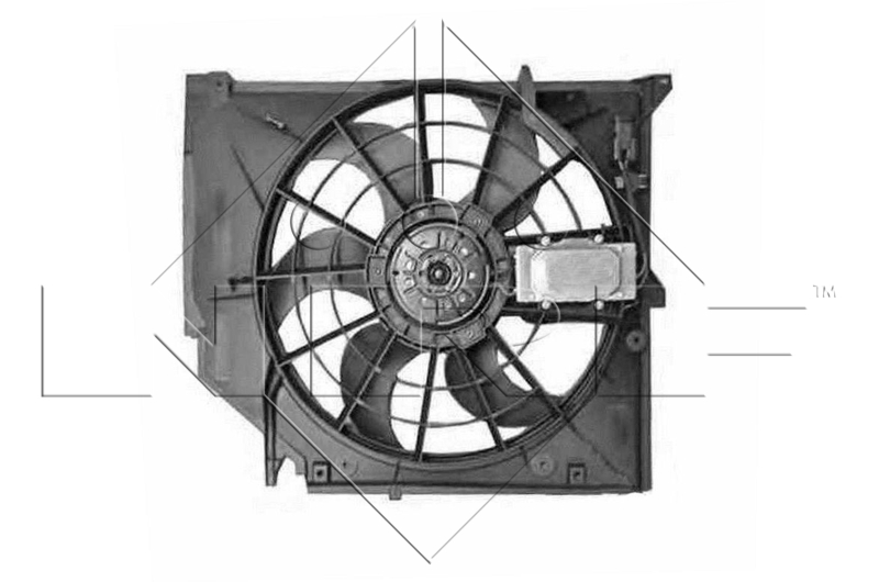 Ventilatorwiel-motorkoeling NRF 47026