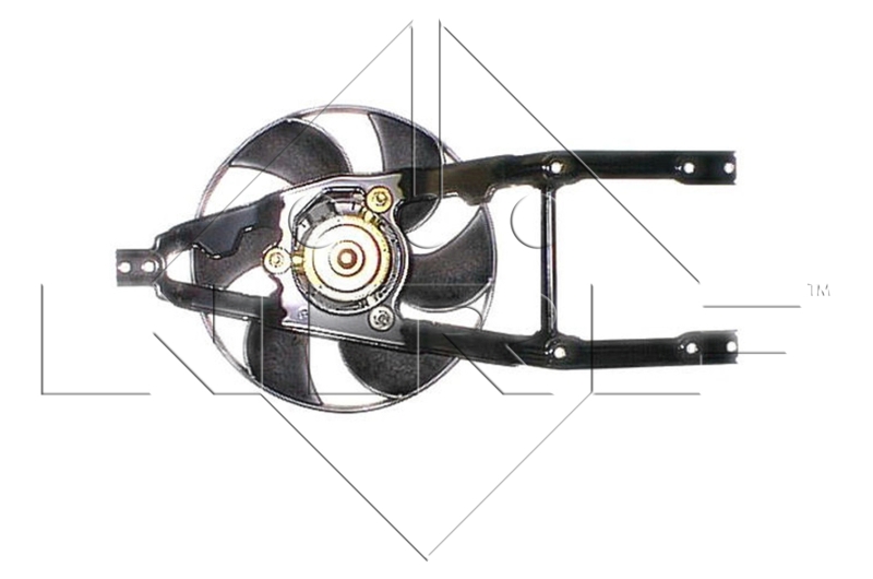 Ventilatorwiel-motorkoeling NRF 47229