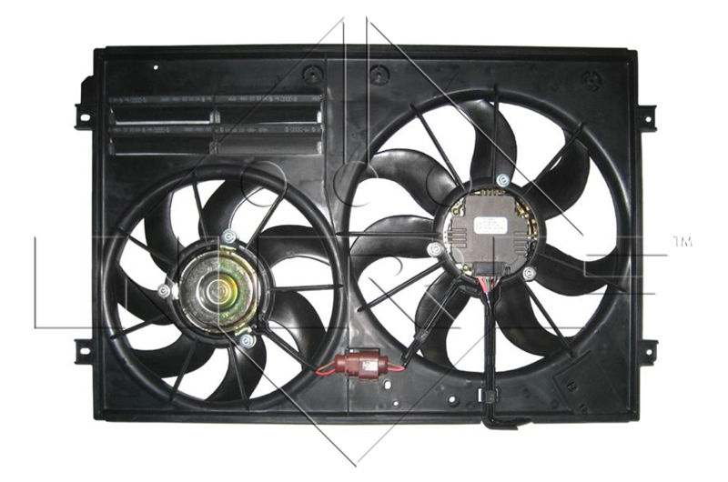 Ventilatorwiel-motorkoeling NRF 47387