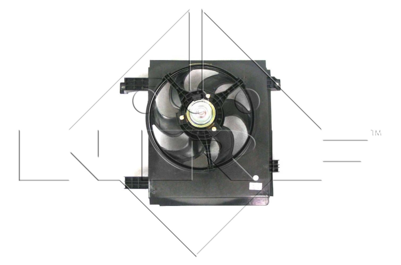 NRF Ventilatorwiel-motorkoeling 47447