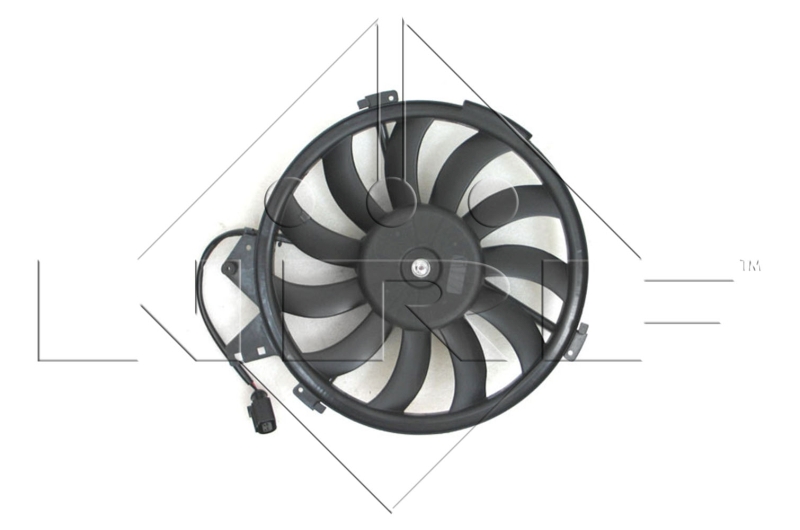 NRF Ventilatorwiel-motorkoeling 47474