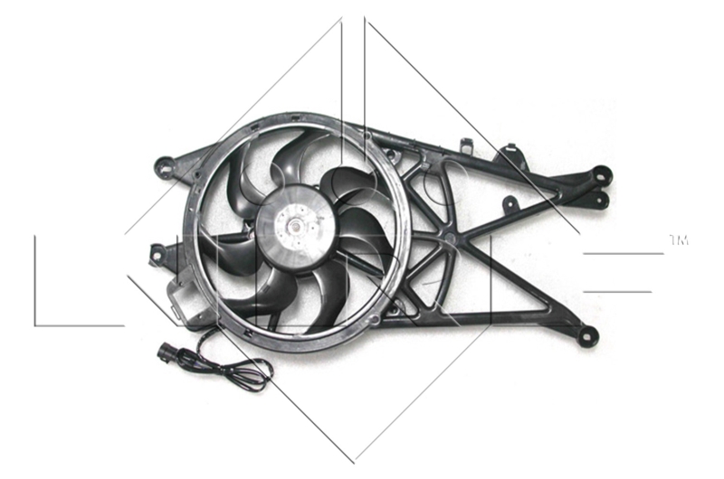 NRF Ventilatorwiel-motorkoeling 47489
