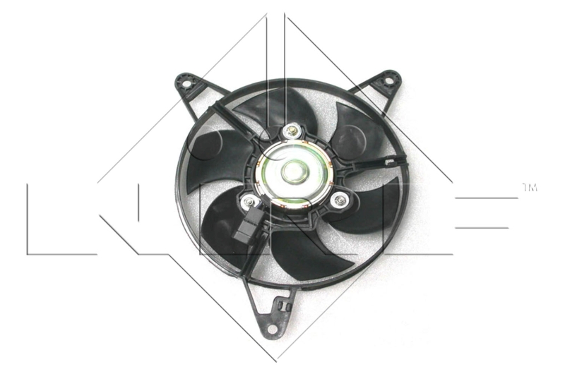 Ventilatorwiel-motorkoeling NRF 47498