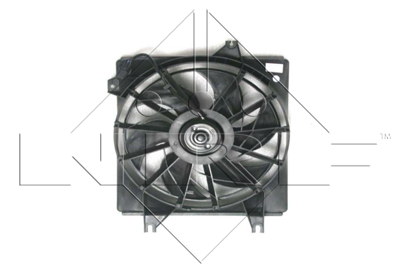 Ventilatorwiel-motorkoeling NRF 47499