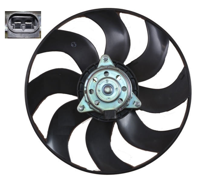 Ventilatorwiel-motorkoeling NRF 47666