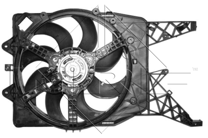 Ventilatorwiel-motorkoeling NRF 47689