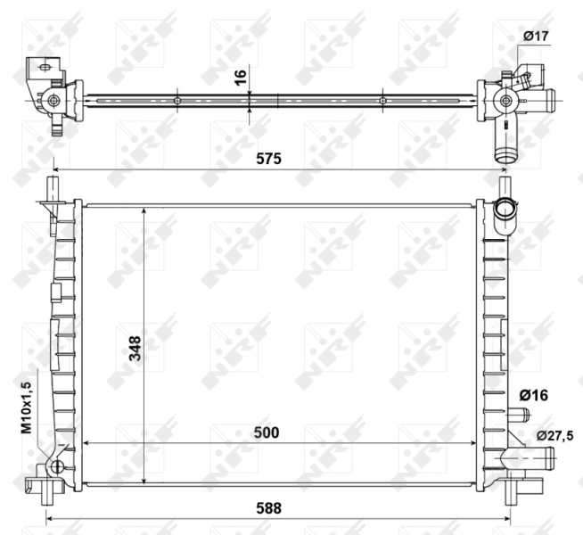 Radiateur NRF 50130A