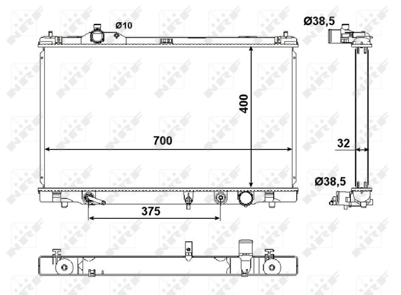 Radiateur NRF 50137