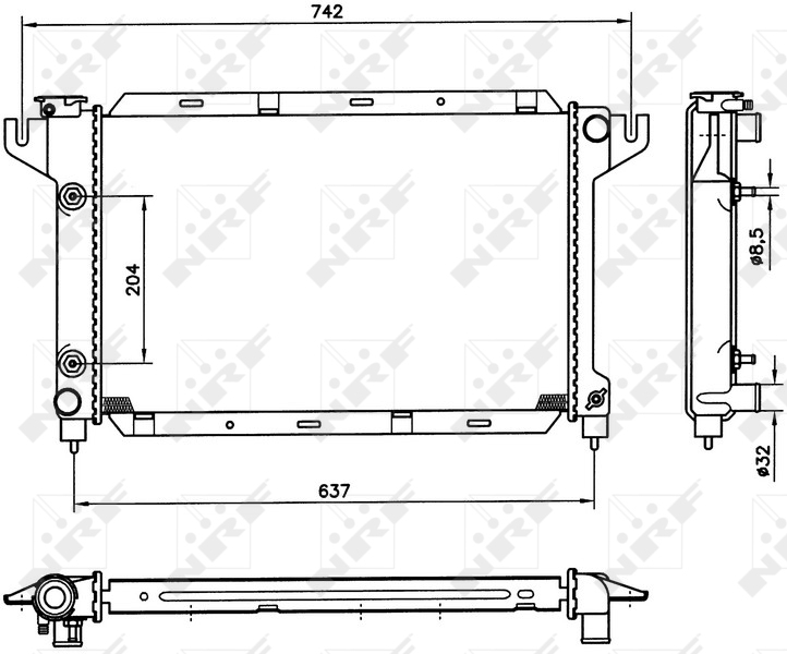 Radiateur NRF 50314