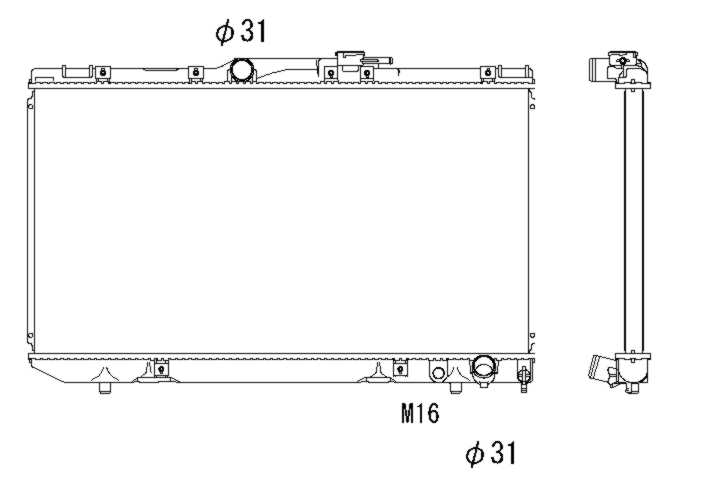 Radiateur NRF 503964