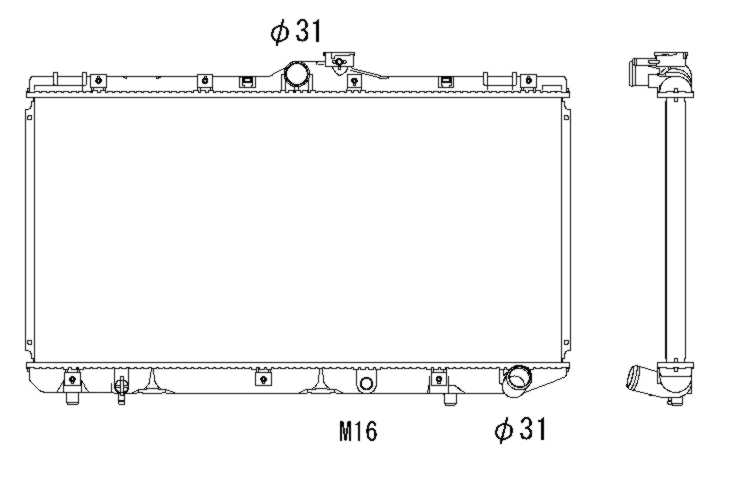 Radiateur NRF 503966