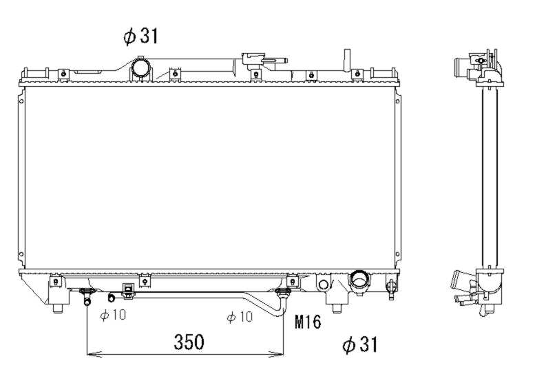 Radiateur NRF 503968