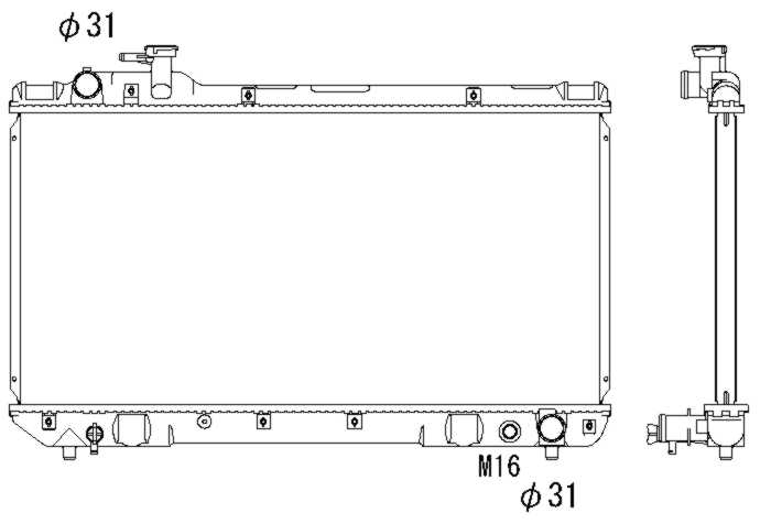 NRF Radiateur 503988