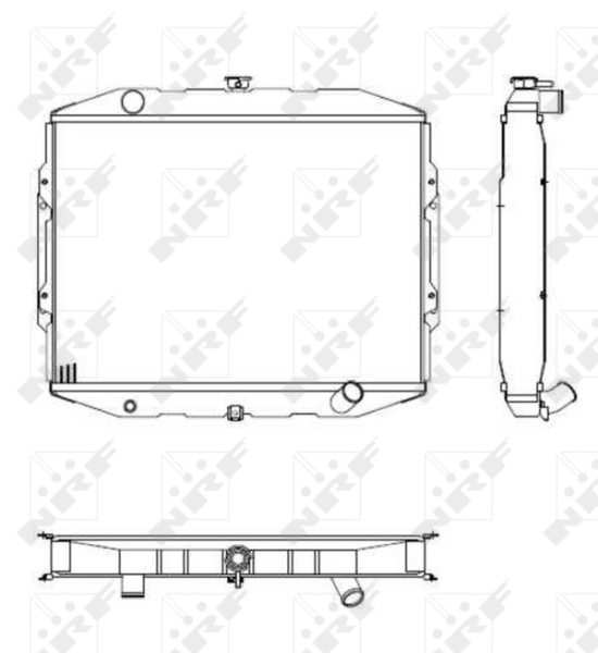 Radiateur NRF 504125