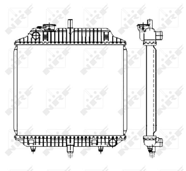 NRF Radiateur 504271