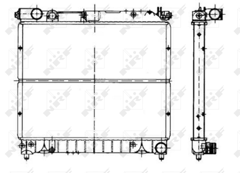 NRF Radiateur 50431