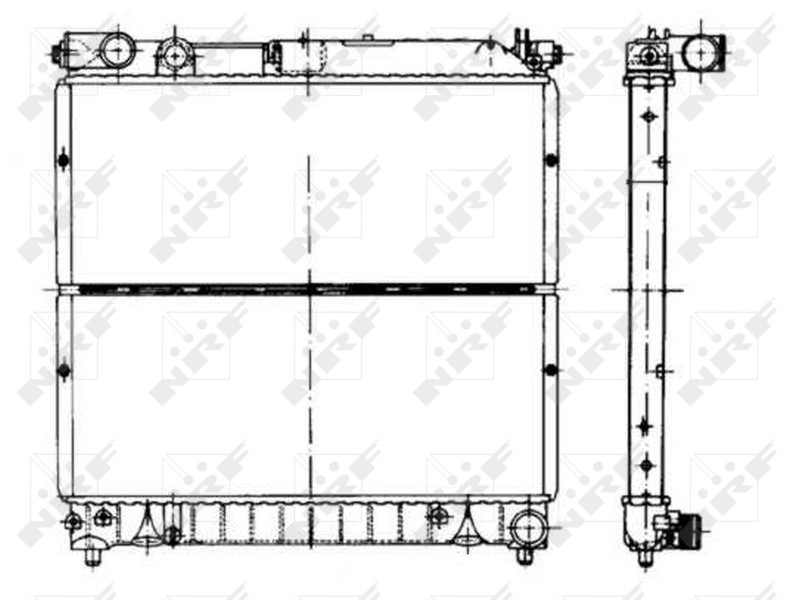 NRF Radiateur 50432