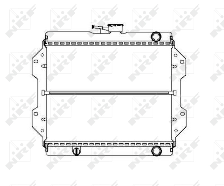 NRF Radiateur 504343