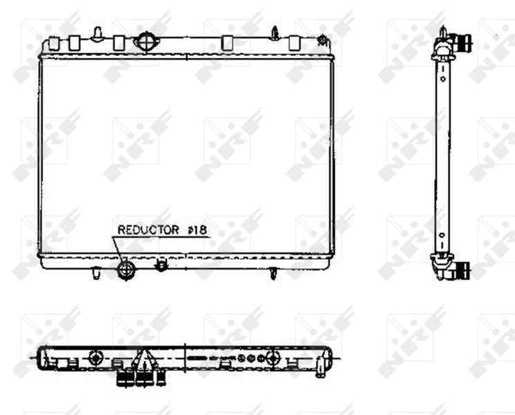 Radiateur NRF 50436