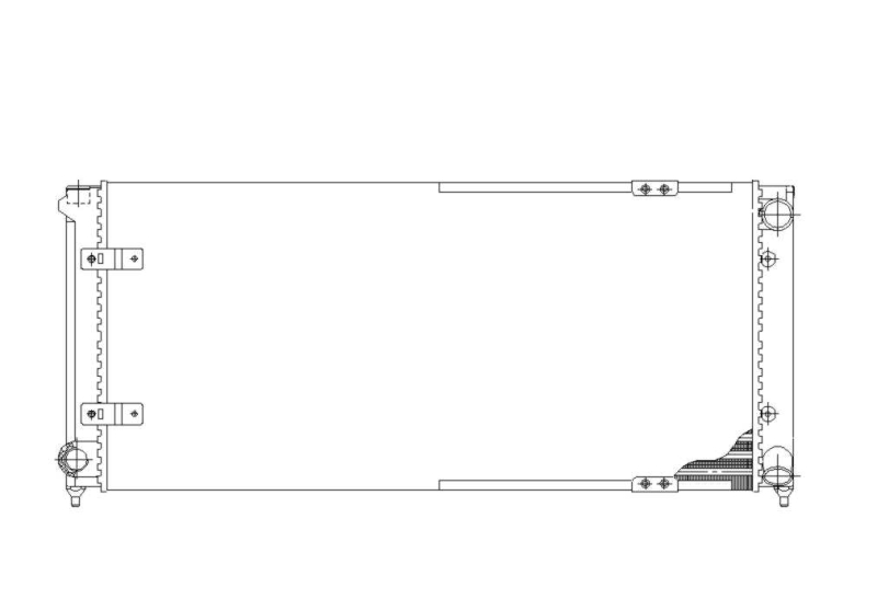 Radiateur NRF 505654