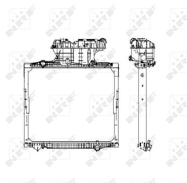 NRF Radiateur 50588