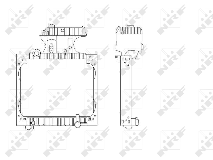 Radiateur NRF 50589X