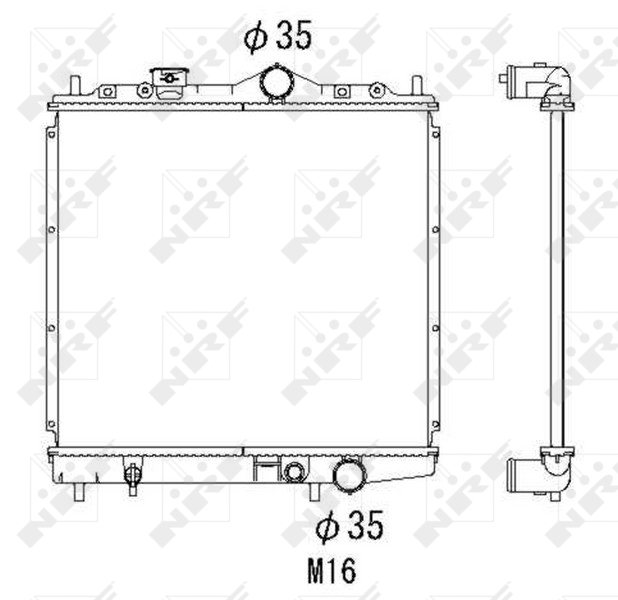 Radiateur NRF 506557