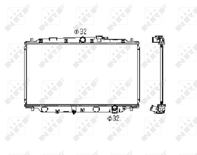 Radiateur NRF 506743