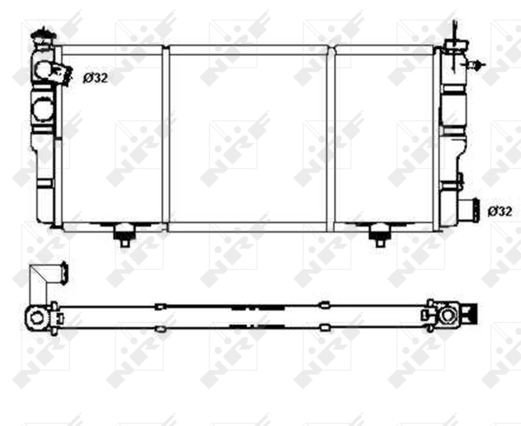 Radiateur NRF 507120