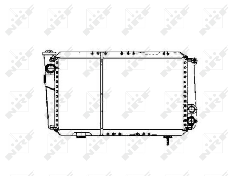 Radiateur NRF 507343