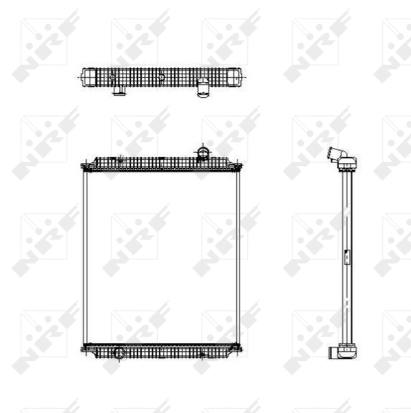 NRF Radiateur 509563