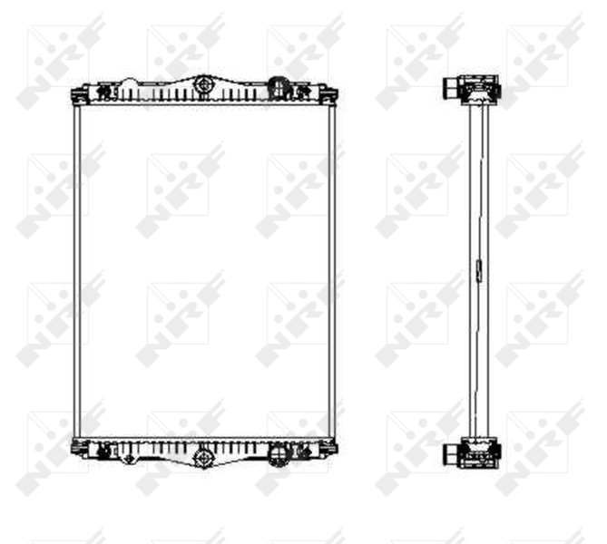 NRF Radiateur 509745