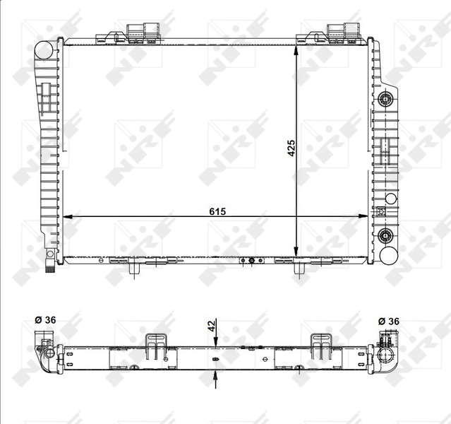 Radiateur NRF 51281