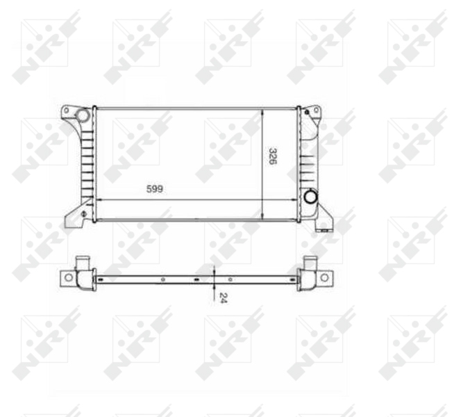 Radiateur NRF 516212