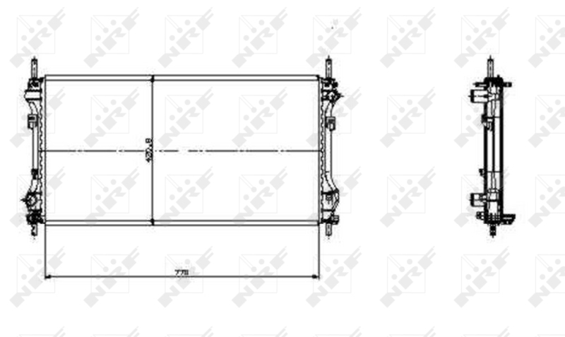 Radiateur NRF 519697