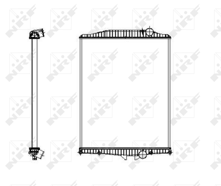 NRF Radiateur 519701