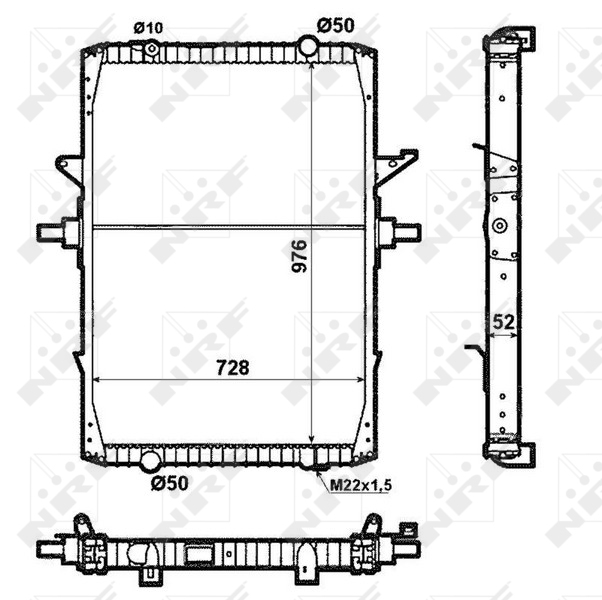 Radiateur NRF 519709X