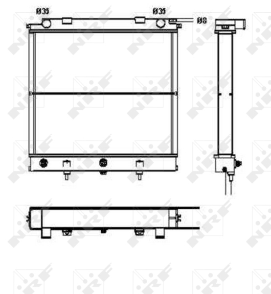 Radiateur NRF 52129