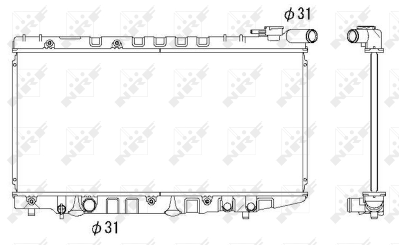 Radiateur NRF 526712