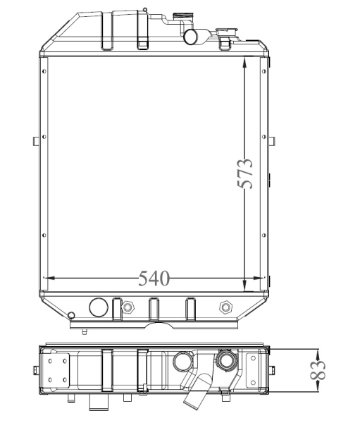 Radiateur NRF 530001