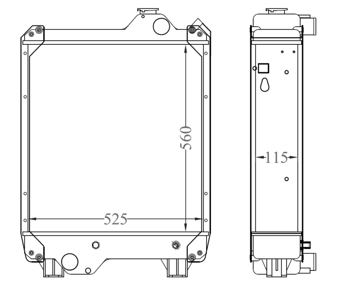 Radiateur NRF 530002