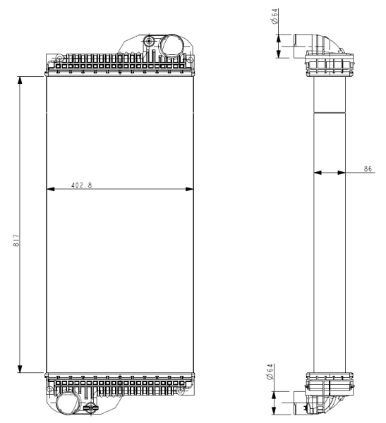 Radiateur NRF 530004